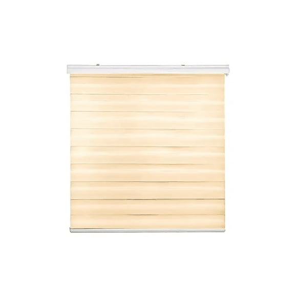 Cortina Roller Duo Zebra Día Y Noche 180 X 200 Beige