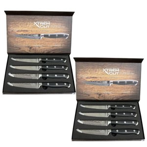 Swiss Nature Labs - Xtreme Cut Steak Series - Dos Set De 4 Cuchillos Para Carne