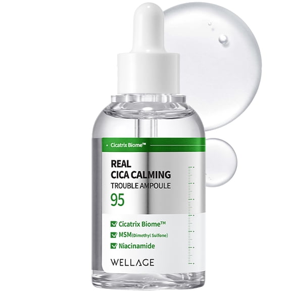Sérum WELLAGE Real Cica Calming Trouble Ampoule 50 mL