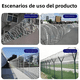 thumbnail image 5 of Alambre Galvanizado De Puas Concertina 30 Cm X 10 Mt, 5 of 7