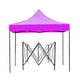 thumbnail image 4 of Toldo Plegable 3x3 MTS Lona Engomada 600D LILA Impermeable, 4 of 5