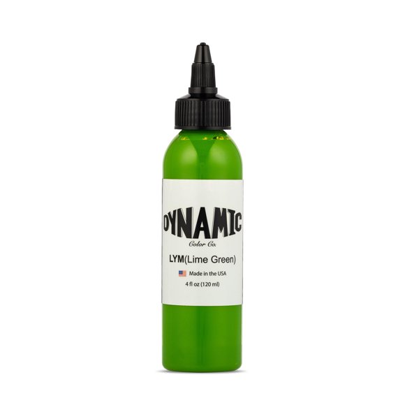 Tinta para tatuaje Dynamic Color Co Verde lima 120 ml