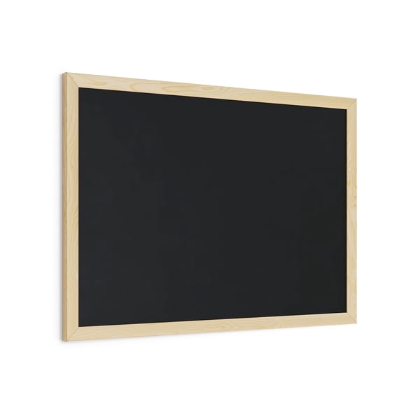 Pizarra U Brands 310U00-01 con marco de madera de abedul, 17 x 23 cm