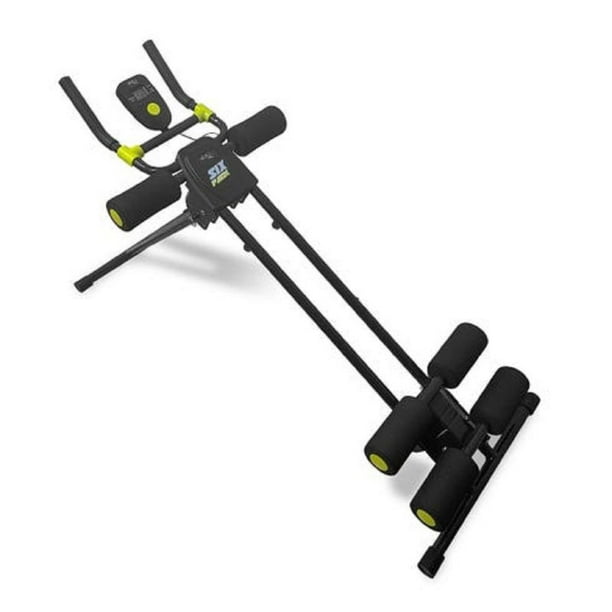 Deportes Aeróbicos Máquina de Ejercicios Six Pack eXtreme Negro. Amarillo
