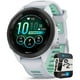 thumbnail image 1 of Garmin 010-02810-04 Forerunner 265S Reloj inteligente con GPS en color blanco/neotrópico | Modelo oficial de socio en EE. UU. | Incluye paquete de protección mejorada CPS de 2 años, 1 of 3
