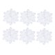 thumbnail image 5 of Mesa De Comedor Hueca De 6 Piezas Placemat Anti-Scalding Para La Boda Halloween Dining Silver, 5 of 5