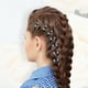 thumbnail image 2 of REGALWOVEN 12 Piezas Mini Clip de Garra para el Cabello Pequeños Clips de Cabello con Diamantes de Imitación Clips de Cabello Metálicos Pequeños para Mujeres Azul, 2 of 7