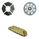 thumbnail image 1 of Kit De Transmision Moto Euromot Rex 150 + Damper Japones, 1 of 3