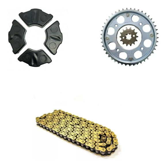 Kit De Transmision Moto Euromot Rex 150 + Damper Japones
