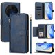 thumbnail image 1 of Funda Billetera Cremallera para TCL 60 XE NxtPaper 5G con Porta Tarjetas, Soporte y Correa Azul, 1 of 5