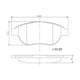 thumbnail image 1 of Pastillas Freno para auto MOTAQUIP LVXL1007, 1 of 2