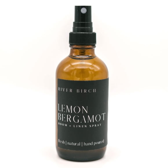 Spray para ropa de cama y habitación River Birch, limón y bergamota, 120 ml