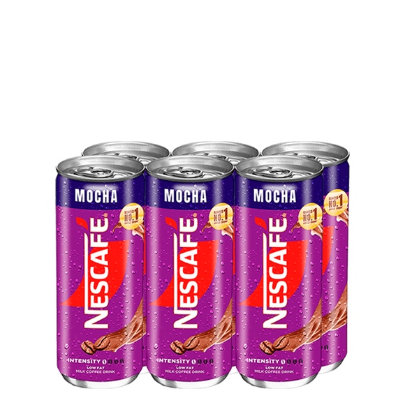 Pack 6 Café Frío Nescafé Mocha Lata 240cc