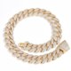 thumbnail image 1 of Cadena de Eslabones Cubanos Miami Extra Brillante para Hombre, Cadena Cubana para Hombre de Ancho 22mm, Sólida Gruesa Grande Hip Hop con Hielo Cuban Link Chain Necklace, 16-24 Inch - Caja de Regalo, 1 of 8