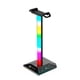 thumbnail image 1 of Soporte Audífono Vipera Sn390 Negro con luz RGB y Hub USB, 1 of 2