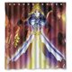 thumbnail image 1 of Cortina de ducha de Fate Stay Night Girl Saber con ganchos, tamaño 60 x 72 pulgadas, 1 of 3