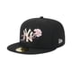 thumbnail image 3 of Jockey Gorra New Era 9FORTY Dotted Floral New York Yankees Negro, 3 of 5