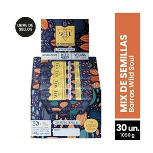 Wild Soul - Bar Regular Semillas Ancestrales 35G 30U