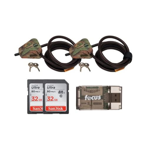 Candado de Cable Master Lock Python 1.8m con 2 Tarjetas SD de 32GB