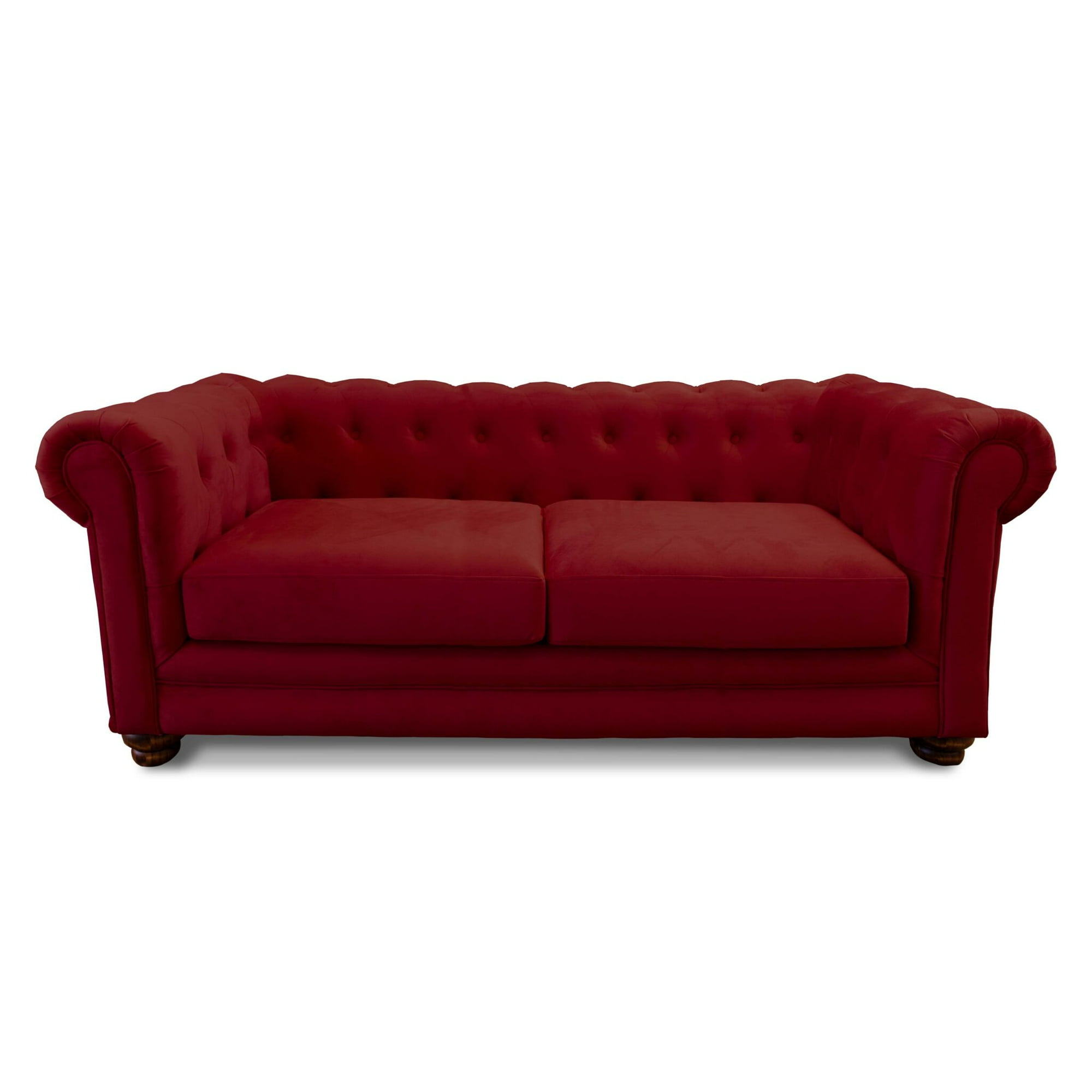 Latam Home - Sofa Florencia 3c Tela Velvet Burdeo