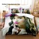 thumbnail image 1 of Hot Demi Lovato Bedding Set Single Twin Full Queen King Size Bed Set Adult Kid Bedroom Duvetcover Sets parure de lit BedBed Sheets, 1 of 5