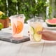 thumbnail image 3 of Vasos de plástico GUSTO transparentes con tapas, 16 onzas, 100 unidades, para bebidas, 3 of 7