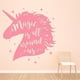 thumbnail image 2 of Decomural Magic Is All Around Us Unicorn WS-44660, 2 of 2