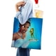 thumbnail image 4 of Tiana de La Princesa y el Sapo Bolso de tela con estampado de lienzo para mujer, bolsa de compras reutilizable y estética, con cremallera interior, regalo para mujer,38*45cm., 4 of 6