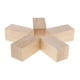 thumbnail image 2 of Bloques De Madera De Balsa, Materiales De Trabajo De Madera Para Manualidades, Modelado Artesanal, 5 Uds., 30x30x60mm, 2 of 5