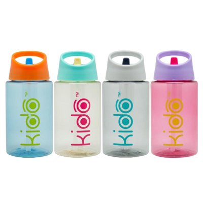 Botella Tritan 17X7.8 Cm Polipropileno 1 Pieza Multicolor  Kido