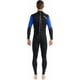 thumbnail image 2 of Traje de neopreno Cressi Morea 3 mm para hombre, de una pieza, negro y azul, talla L, 2 of 5