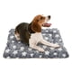 thumbnail image 1 of Alfombrilla Suave Mascota Perro Gato Manta Acolchada 69x48cm Color Gris, 1 of 10