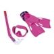 thumbnail image 3 of Kit Flapper Esnórquel Máscara Aletas Fucsia – Niños +3, 3 of 3