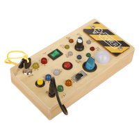 Magideal - Luces Cambie De Tablas Ocupadas Práctica De Habilidades Motoras Finas Aprendizaje Sensorial Montessori Juguete Para Actividades Centros De Niños Niñas Estilo B