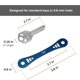 thumbnail image 3 of Llavero organizador de 14 llaves azul EM Premium Products, 3 of 6