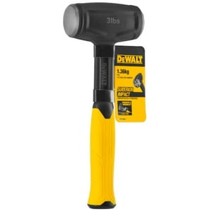 Combo Martillo Mazo Perforador De Acero 1,36Kg Dewalt Dwht51388 Amarillo