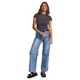 thumbnail image 3 of Jeans Mujer Wide Leg Light Pigment Wash Detalle Carpenter Basta Il Gioco, 3 of 3