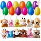 thumbnail image 1 of Huevos de Pascua con mini peluches de animales para niños, 1 of 7