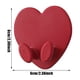 thumbnail image 4 of 1pc Red Love Kitchen Wall-mounted Plug Hook, Bedroom Office Cable Storage, Cable Cord Storage, Headphone Cable Storage Organizing Hook, 2.36*2.36inch, 4 of 5