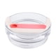 thumbnail image 1 of Tapa de repuesto para vaso Stanley Cup de 40 oz, paquete de 2 tapas transparentes de repuesto para vaso de viaje Stanley, a prueba de derrames, compatible con accesorios Stanley Cup., 1 of 5