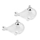 thumbnail image 1 of 2pcs Mini Ballena Botella De Cristal Vacía Deseando Vial Colgante Charms Tarros Plata, 1 of 5