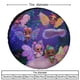 thumbnail image 2 of Mantel Redondo Ajustado Desmarcar Jorge El Curioso Impermeable 150 cm, 2 of 6