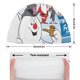 thumbnail image 2 of Frosty el hombre de nieve Gorro de Natación de Licra, Gorro de Baño de Tela Cómoda, Gorro Elástico Antideslizante para Hombres, Mujeres y Niños, 2 of 6