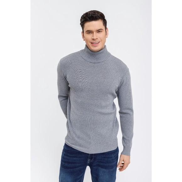 Sweater Tejido Hombre Cuello Subido Beatle 7198