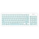 thumbnail image 1 of Teclado Usb Ultra Delgado 96 Teclas Redondas Celestes, 1 of 3