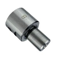 Ioensy - Adaptador De Biela De Mandril De Taladro Para Mandril De Torno De 8 Mm