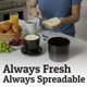 thumbnail image 4 of Mantequera Priority Chef negra para encimera, 4 of 8