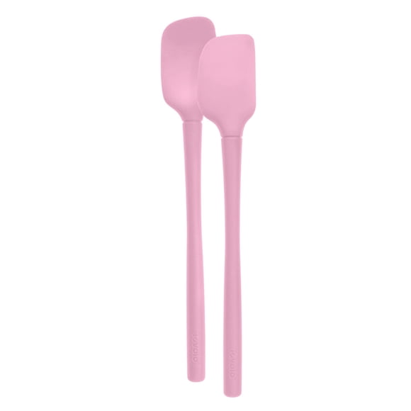 Juego de 2 espátulas de silicona Tovolo Flex Core, rosa, 316 °C