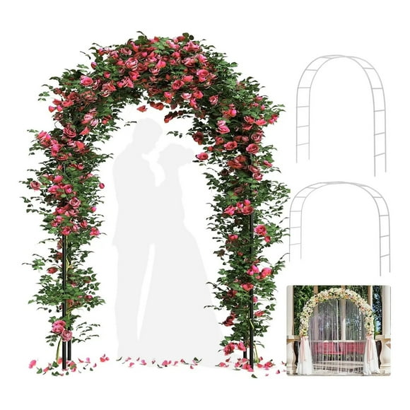 Metal Arco Jardín Plantas Globos Matrimonio Para Plantas - Altura ajustable