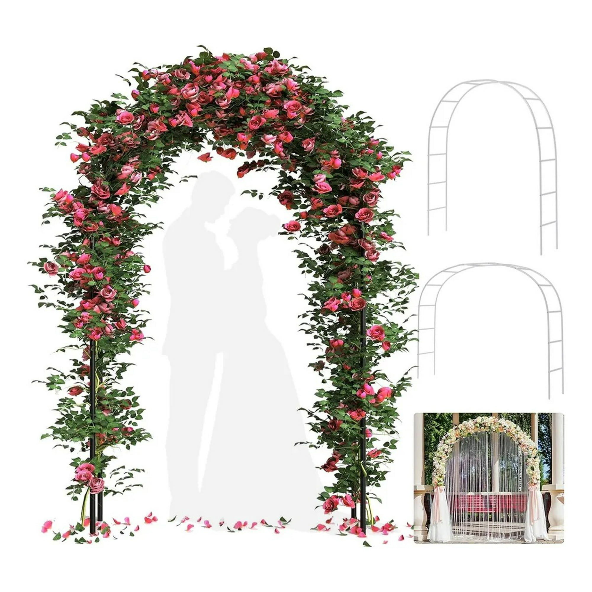 Genérica - Metal Arco Jardín Plantas Globos Matrimonio Para Plantas - Altura Ajustable